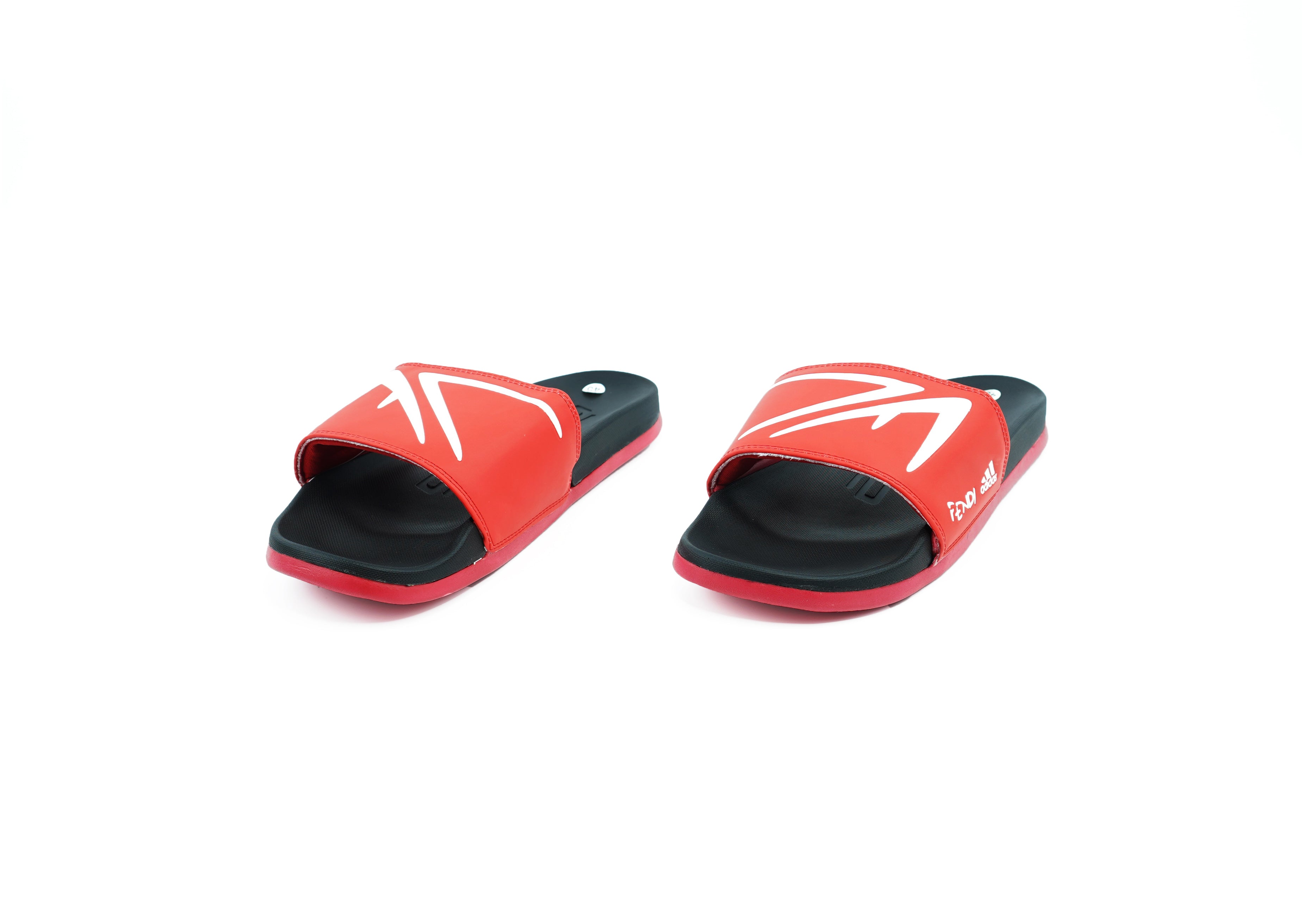 Sandals Fendi Black size 5 UK in Rubber - 20611091